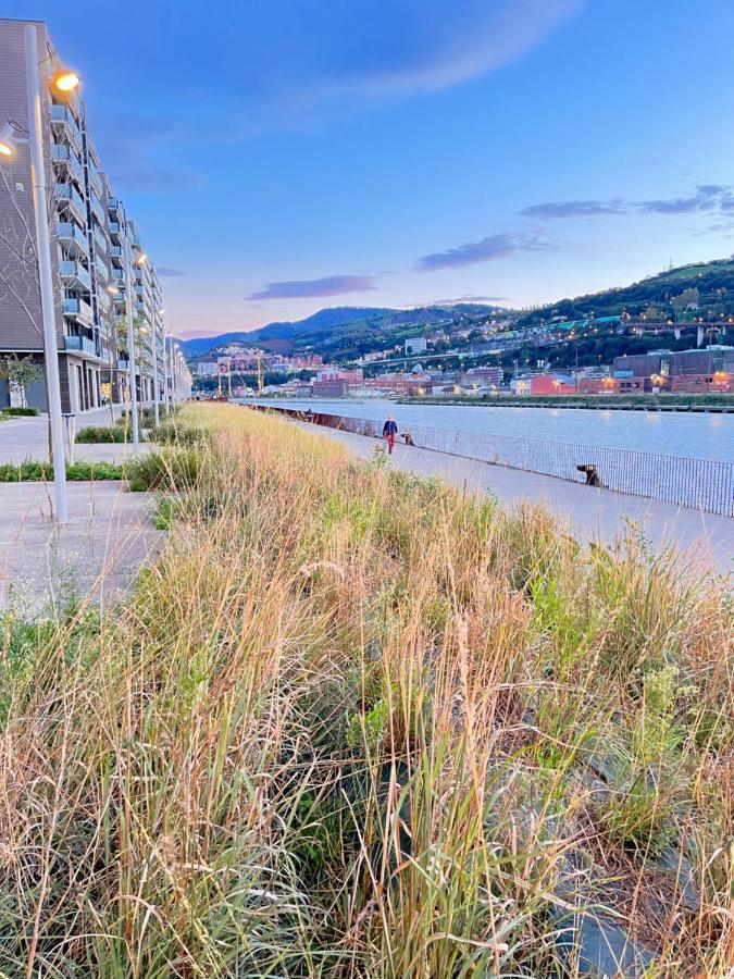 Small Lux Beachcity Close To The River,Metro And Parking Bilbao Esterno foto