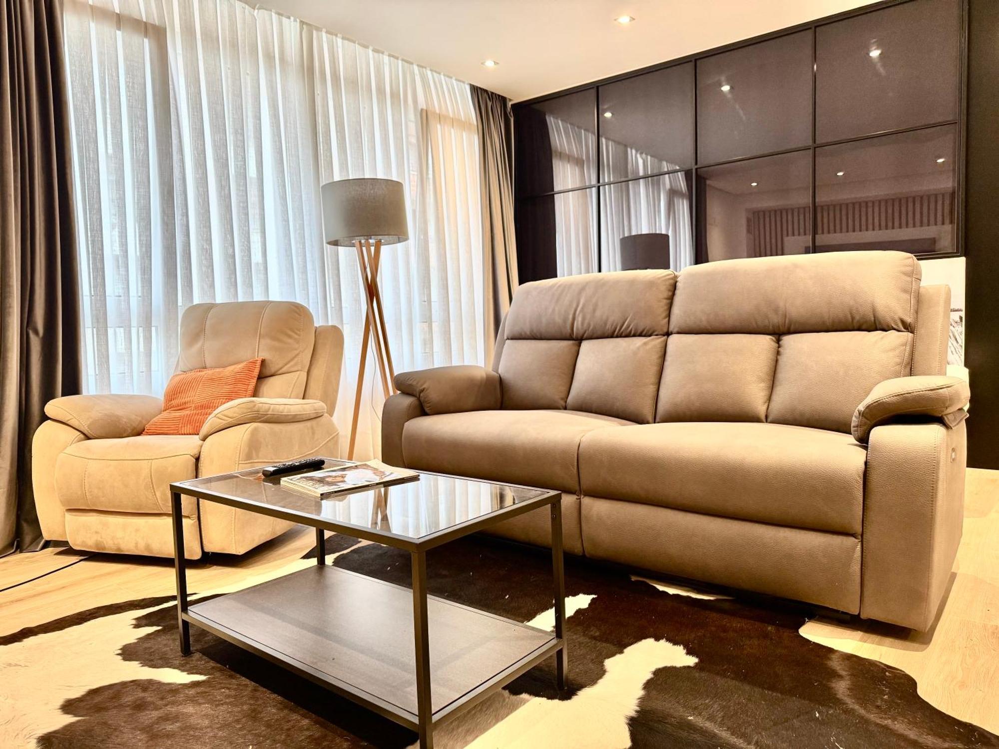 Small Lux Beachcity Close To The River,Metro And Parking Bilbao Esterno foto